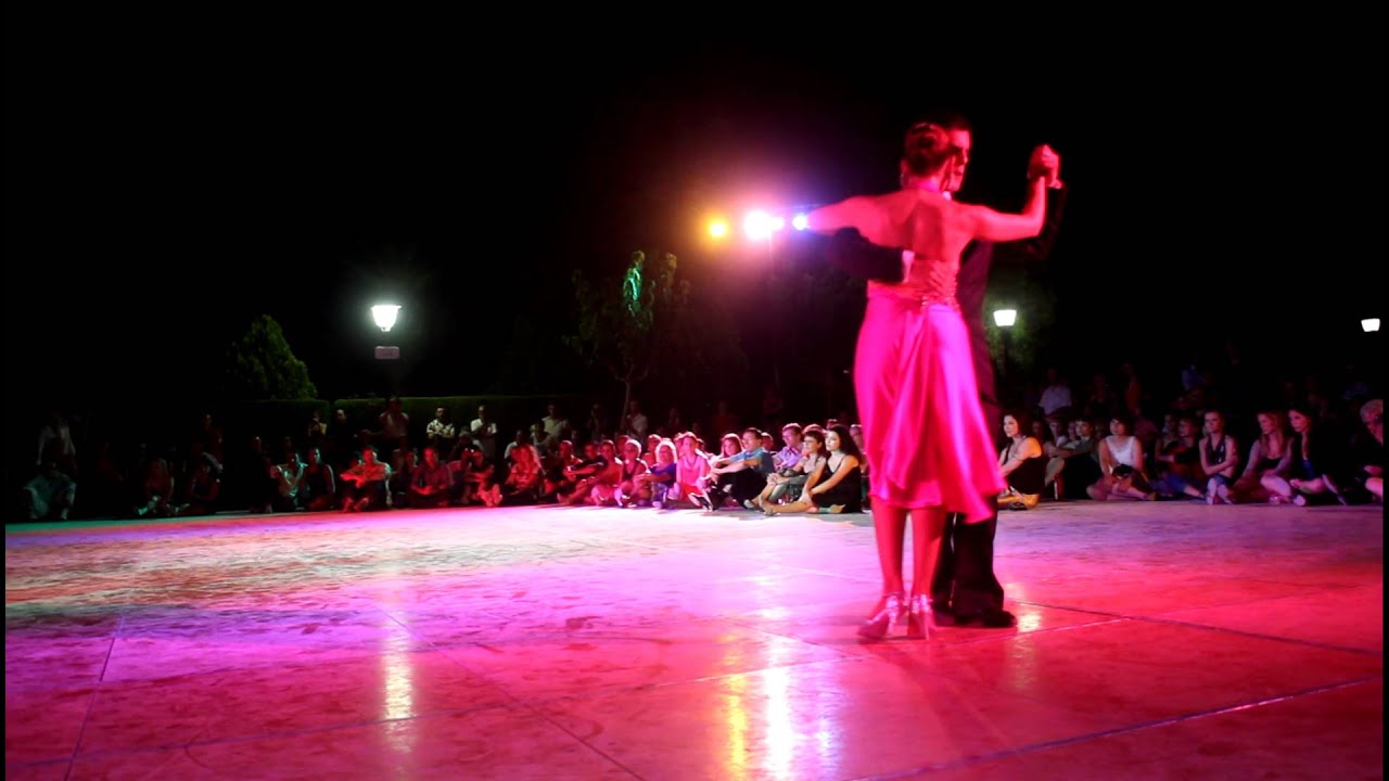 Rubén y Sabrina Véliz, Marcelo Ramer y Selva Mastroti in XIX Festival de Tango de Sitges 2012