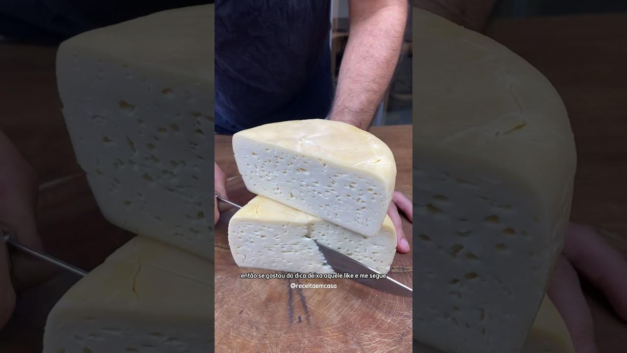 Não compro mais queijo faço em casa 😋