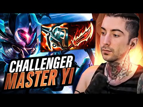 1300 LP Challenger Master Yi CARRY | High ELO Gameplay