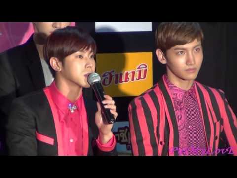 121125 SMTown in BKK Press Conference   Yunho Cut