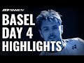 Wawrinka Beats Tiafoe in Epic; Tsitsipas, Bautista Agut Through to QFs | Basel 2019 Day 4 Highlights
