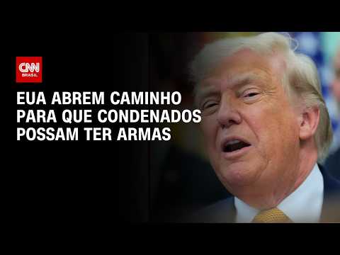 Saiba por que condenados podem voltar a ter direito a armas nos EUA | BASTIDORES CNN