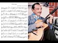 Django Reinhardt - Rose Room Transcription