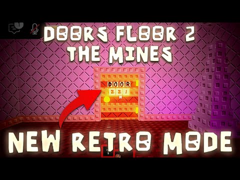 New Doors Floor 2 Retro Mode is Here | Doors The Mines Retro Mode Gameplay | Doors New Update