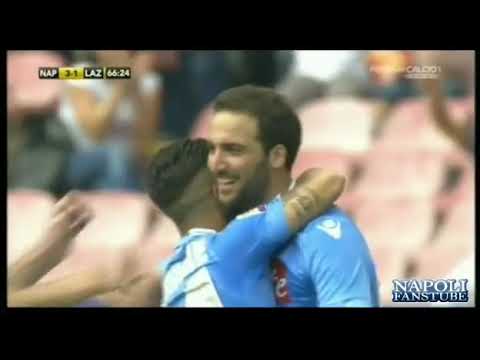 Napoli - Lazio 4-2, serie A 2013-14.