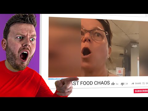 Fast Food Fights Caught on Camera!