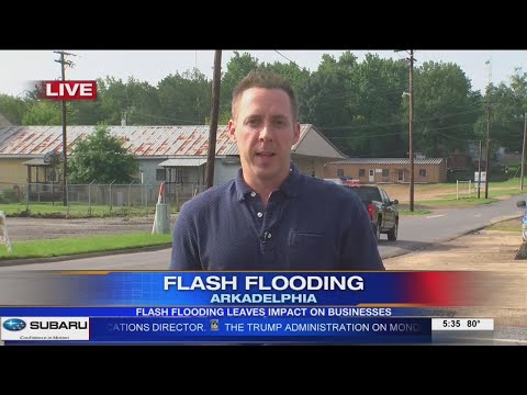 Arkadelphia business flooding