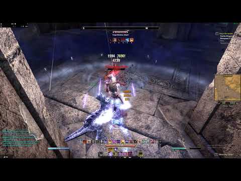 Elder Scrolls Online Stam Sorc 3mil 40k parse