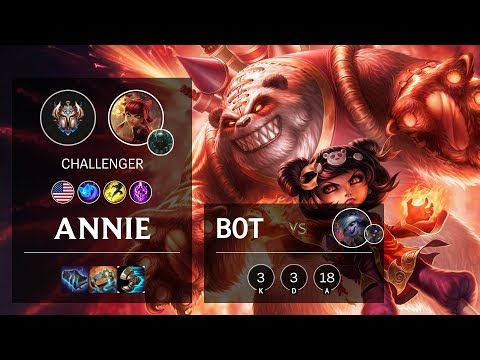 Annie Bot vs Tristana - NA Challenger Patch 10.5