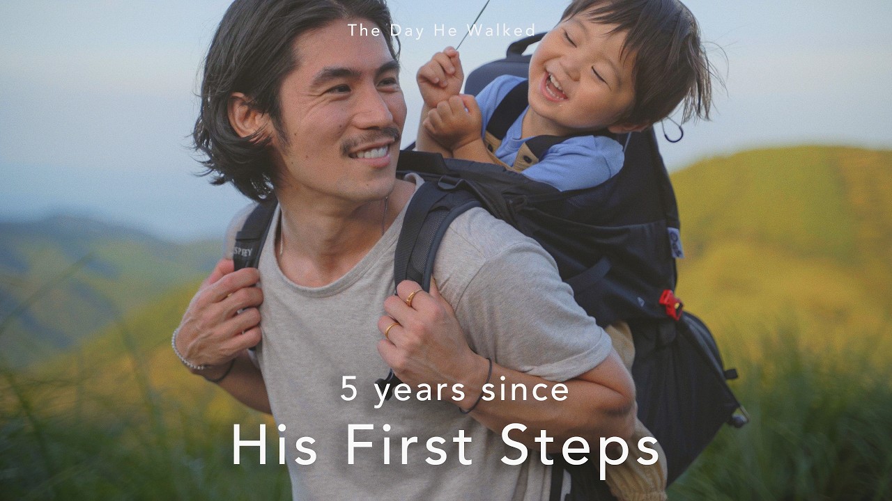 From His First Steps to Exploring the World Together | 5 Years of Being  Dads | Japanese slow life