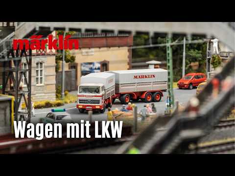 Wagen mit fahrbarem LKW 🚚 | Märklin Neuheit 2026 mit Carson