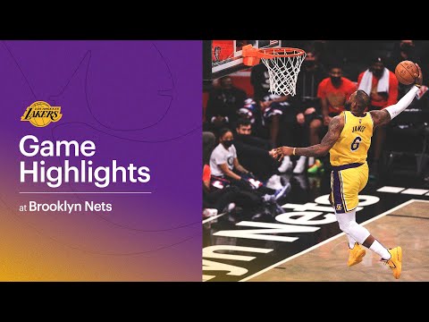 HIGHLIGHTS | LeBron James (33 pts, 7 reb, 6 ast) @ Brooklyn Nets
