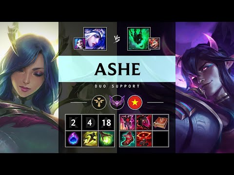 Ashe Support vs Thresh - VN Master Patch 25.14