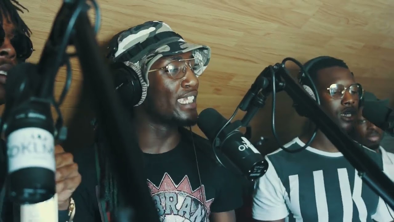 MAFIA SPARTIATE x KOBA LAD x BOLEMVN   Freestyle COUVRE FEU sur OKLM Radio
