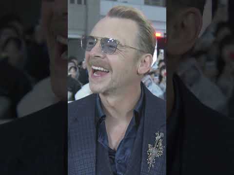 Simon Pegg is mission-ready!