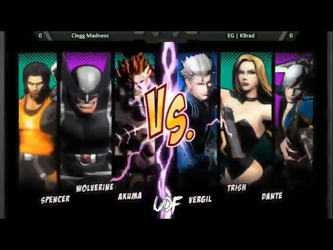 UMVC3 UNDEFEATED 2017 (Clegg Madness) vs (EG KBrad)