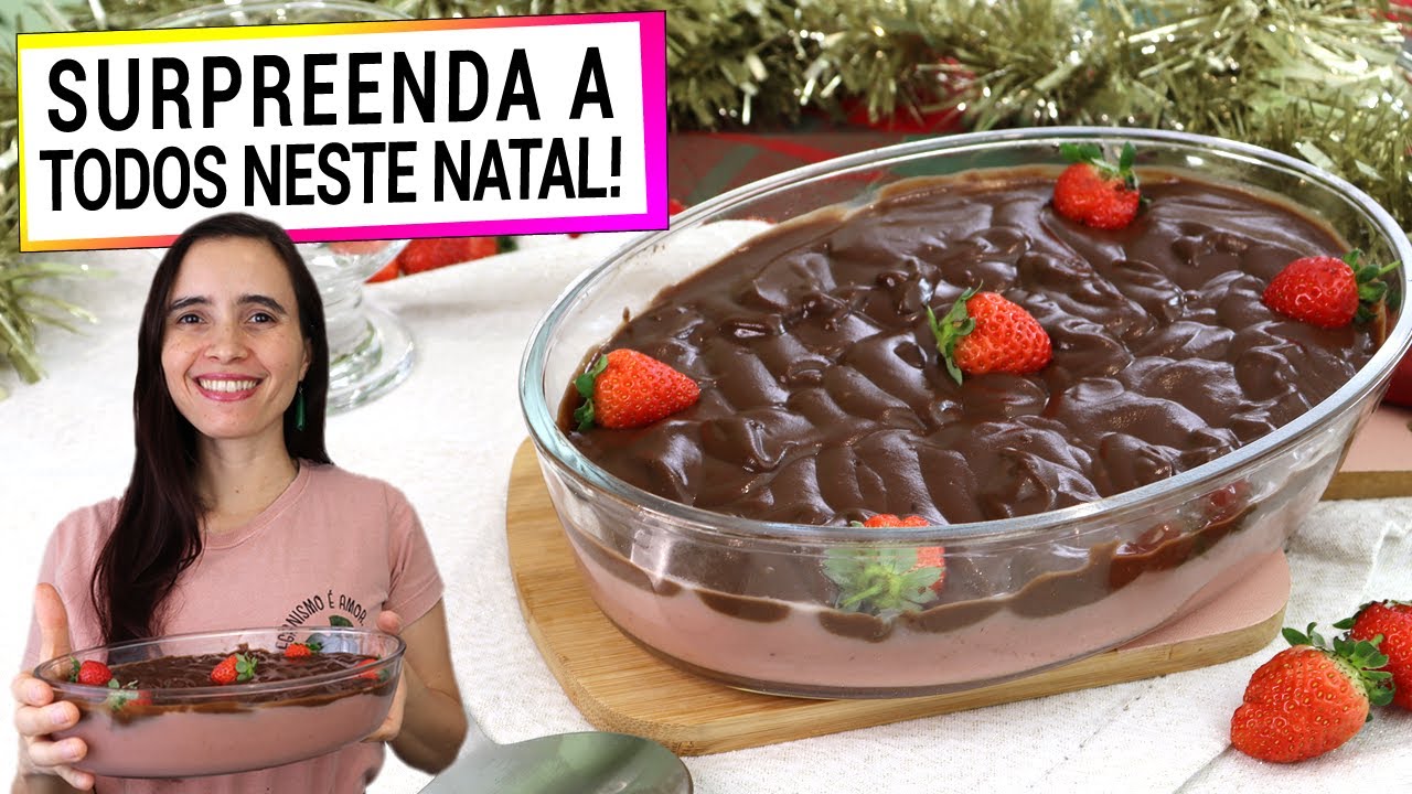 SURPREENDA A TODOS! SOBREMESA ULTRA CREMOSA, MAIS SAUDÁVEL, SEM LACTOSE, FOI ASSIM QUE EU FIZ!