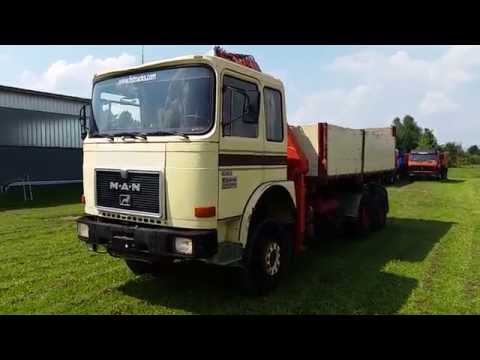 TRUCK MAN 26.361 TIPPER + CRANE  6x4 FIŠ TRUCKS SLOVENIA