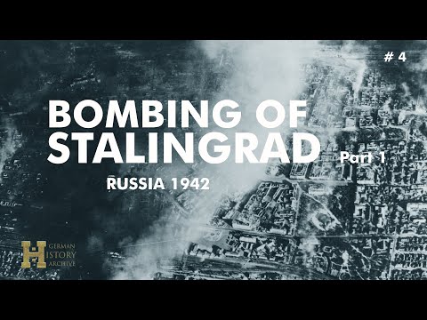 04 #Russia 1942 ▶ Bombing of Stalingrad (1/2) Air Raid by German Air Force Luftwaffe (23.08.42)