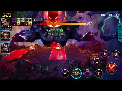 Giant Boss Raid Dormammu Near Clear! 😆 | Marvel Future Fight