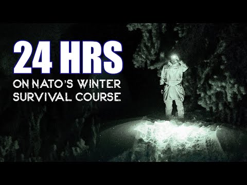 24 hours on NATO’s winter survival course ❄️