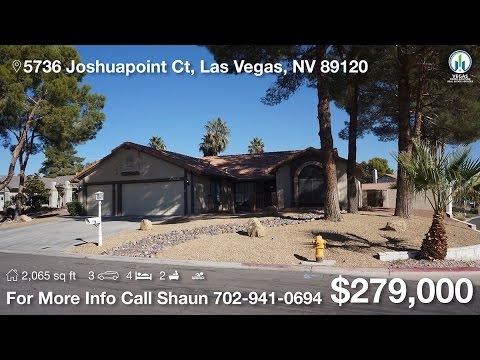 For Sale: $279K. 5736 JoshuaPoint Ct, Las Vegas NV