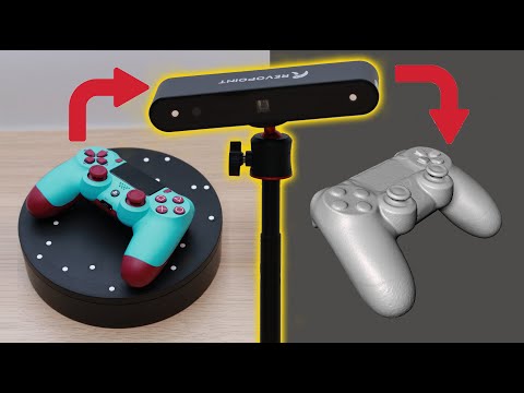 Best 3D Scanner? Revopoint Pop / Desktop Turntable 3D Scanning Made Easy!