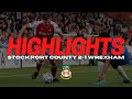 HIGHLIGHTS Stockport County 2-1 Wrexham