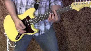 Video thumbnail for PureSalem Guitars SAD FESTER electric guitar demo with Dr Z Z-Wreck amp by gearmanndude