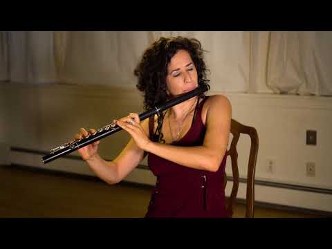Hadar Noiberg flute solo with feet drumming- Cabaceira mon Amour by Sivuca