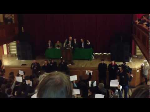 LIVE raw footage - GU independence referendum result