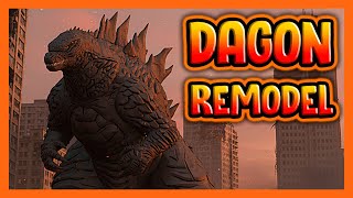 DAGON REMODEL WALKING ANIMATION! (GODZILLA'S ANCESTOR) - Roblox Age of Titans