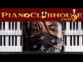 BANDIT Juice WRLD Easy Piano Tutorial Lesson Free
