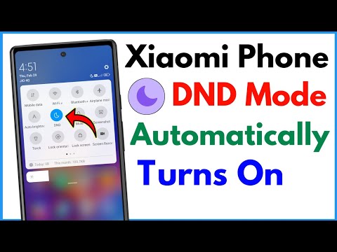 DND Automatically Turns On Xiaomi | Do Not Disturb Mode Automatically Turns On Problem Redmi