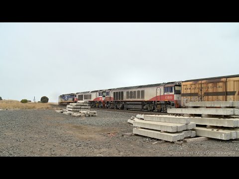 5PM9 SCT Departure Catches Me By Surprise (21/3/2021) - PoathTV Australian Trains & Railways