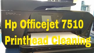 hp officejet 7510 printhead cleaning