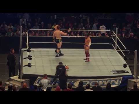 After the Dark Match in Long Island on Smackdown taping 6/4/13