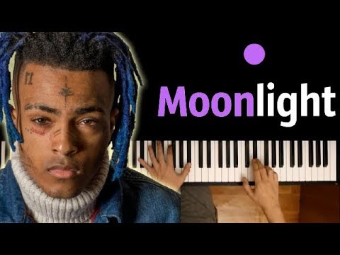 XXXTENTACION - Moonlight ● караоке | PIANO_KARAOKE ● ᴴᴰ + НОТЫ & MIDI