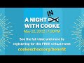 2022 A Night In With Cooke Virtual Benefit Transitions Promo