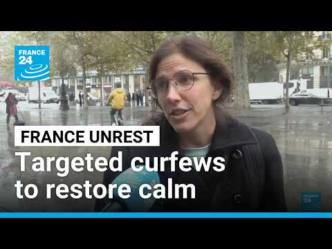 France unrest: Public reacts to PM’s announcement of new targeted curfews