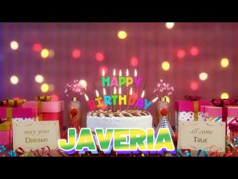 JAVERIA Happy Birthday Song with Names 🌟 Happy Birthday to You
