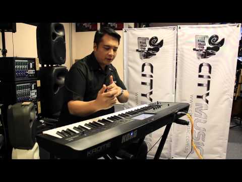 KORG KROME PART 2- COMBINATION SOUND