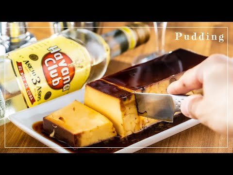 Custard pudding made with gold rum #Goldpudding #goldrum #Vlog