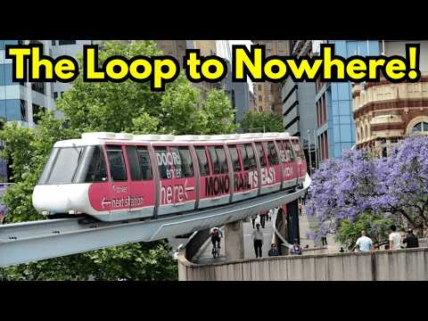 Sydney's Monorail: The Futuristic Flop That Looped Nowhere! #sydney #australia #monorail #train #fyp