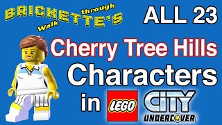 LCU All 23 Cherry Tree Hills Characters in LEGO City Undercover, Locations, Unlocking, How to unlock