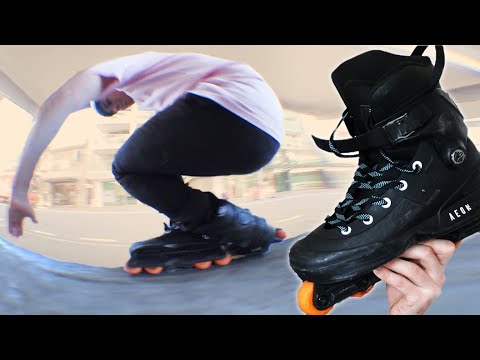 Street Skating in USD Aeon 60s // ONE MORE TRY.edit B-Roll // Aggressive Rollerblading // Laced NZ