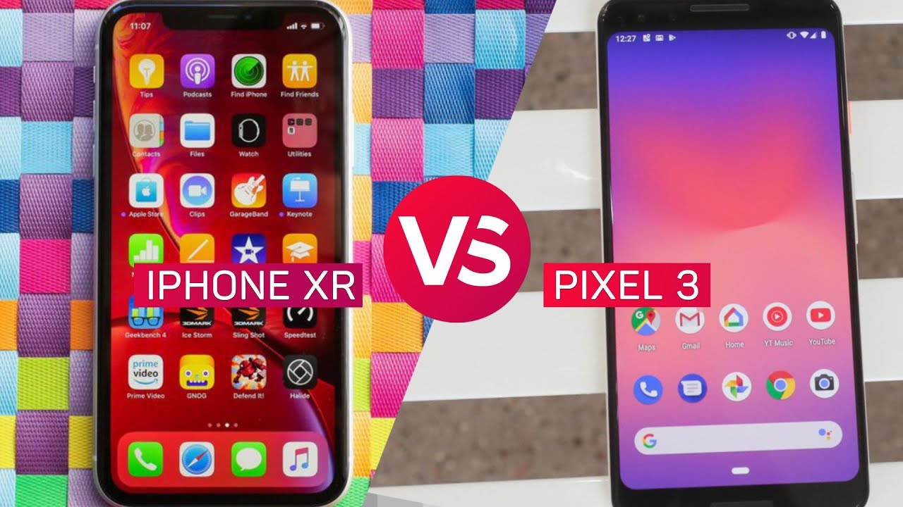 iPhone XR vs. Pixel 3