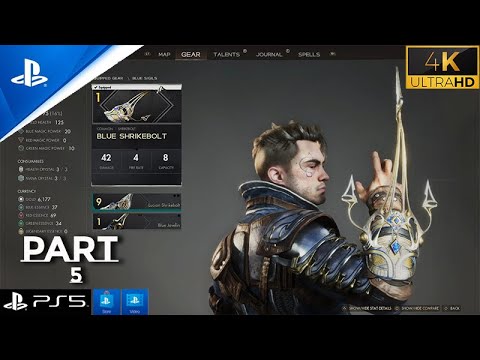 IMMORTALS OF AVEUM PS5 Walkthrough Gameplay Part 5 (FULL GAME) Ultra Realistic Graphics [4K 60FPS]