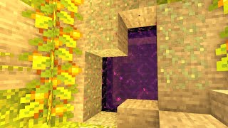 Download lagu Minecraft: Lush Caves Nether Portal Tutorial (#4) mp3