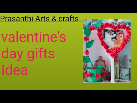 valentine's day paper flower 🌺🌹/Prasanthi Arts & Crafts
